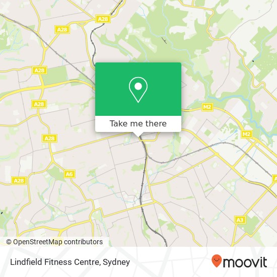 Lindfield Fitness Centre map