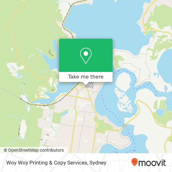 Woy Woy Printing & Copy Services map