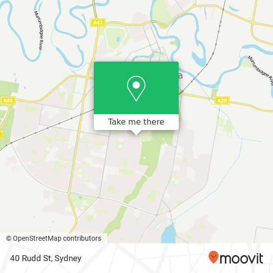 40 Rudd St map