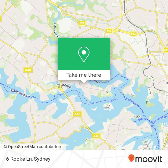 6 Rooke Ln map