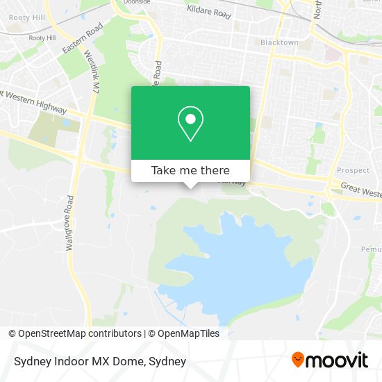 Sydney Indoor MX Dome map