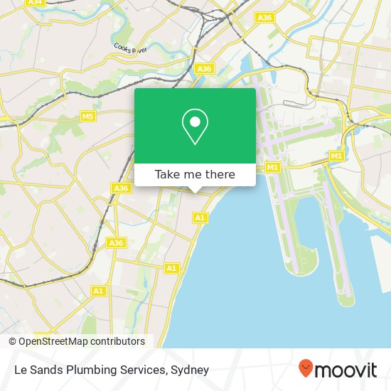 Le Sands Plumbing Services map