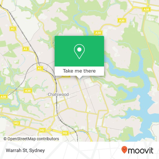 Mapa Warrah St