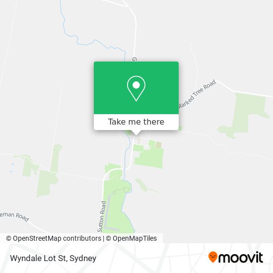 Wyndale Lot St map