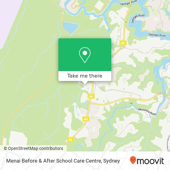 Menai Before & After School Care Centre map