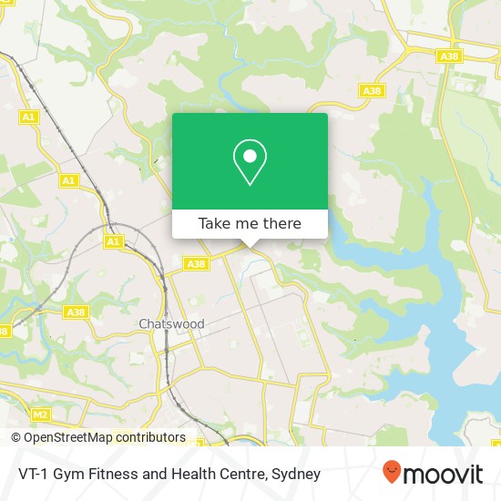 VT-1 Gym Fitness and Health Centre map