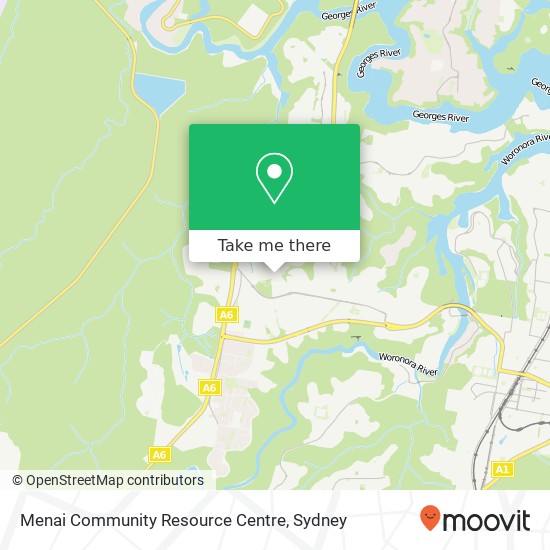 Menai Community Resource Centre map