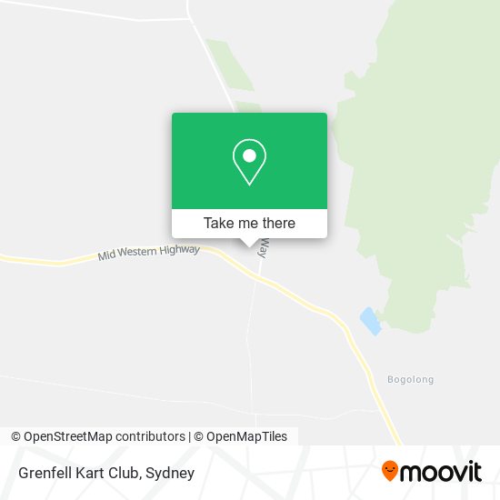Grenfell Kart Club map