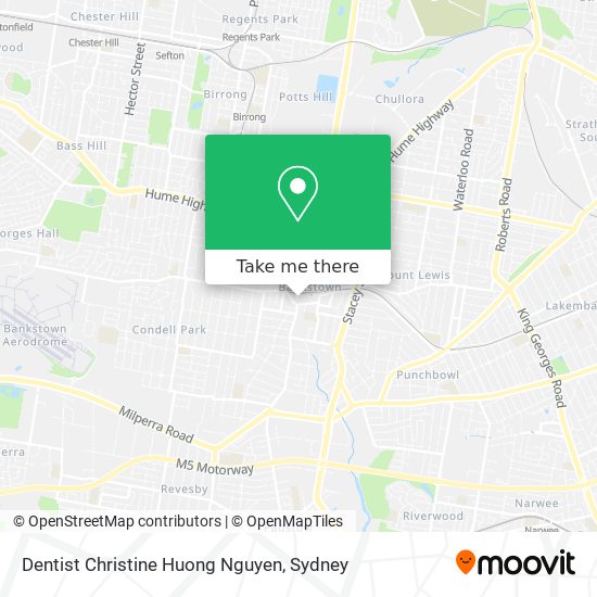 Dentist Christine Huong Nguyen map