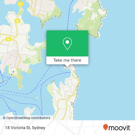 18 Victoria St map