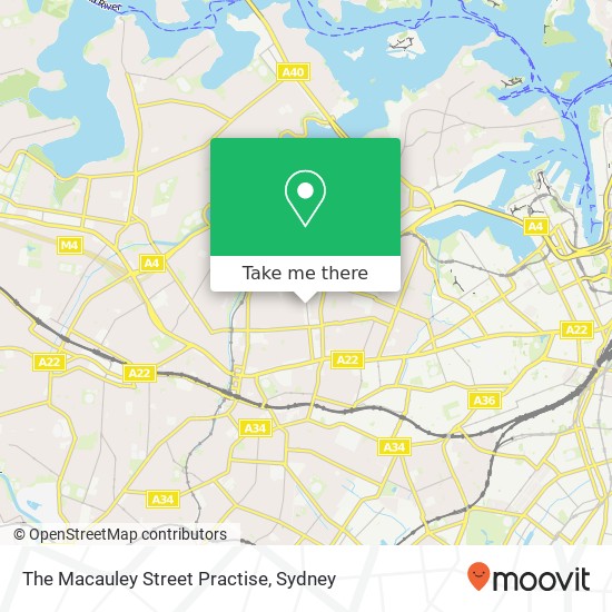 The Macauley Street Practise map