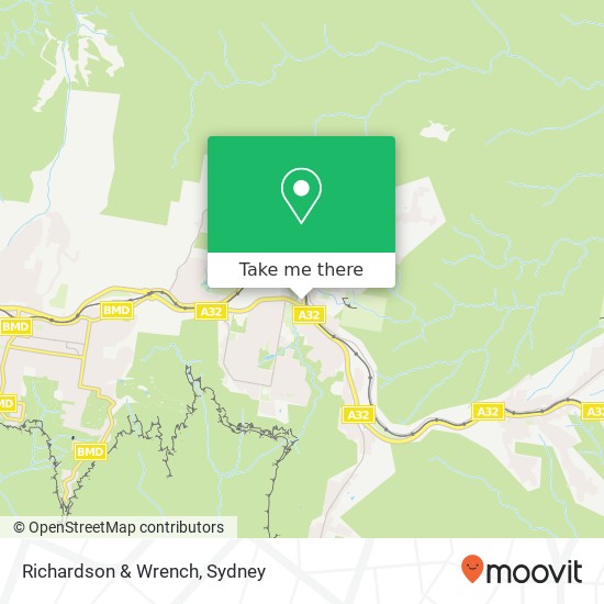 Richardson & Wrench map