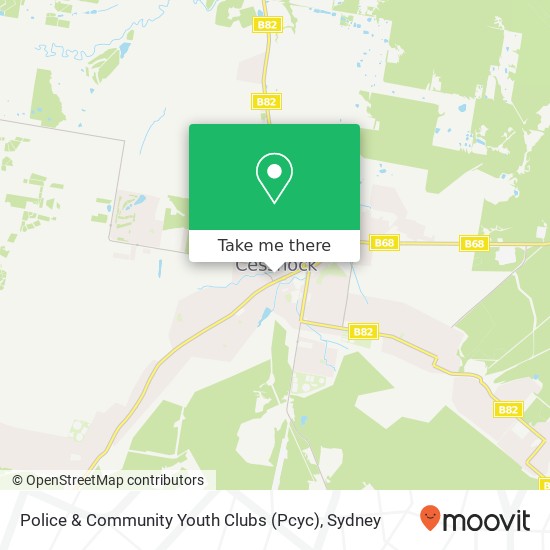 Police & Community Youth Clubs (Pcyc) map