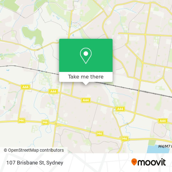 107 Brisbane St map