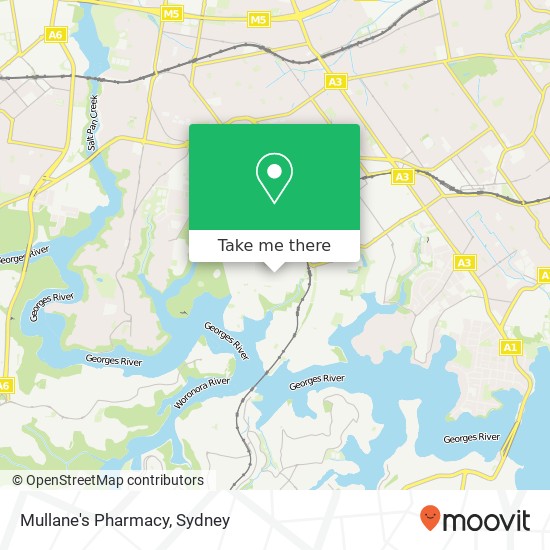 Mullane's Pharmacy map