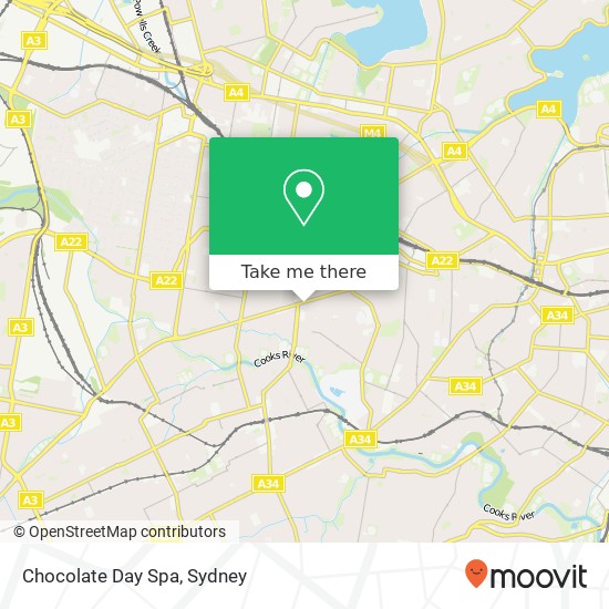 Chocolate Day Spa map