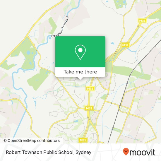 Robert Townson Public School map