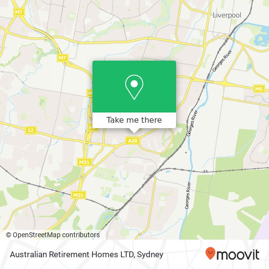 Australian Retirement Homes LTD map