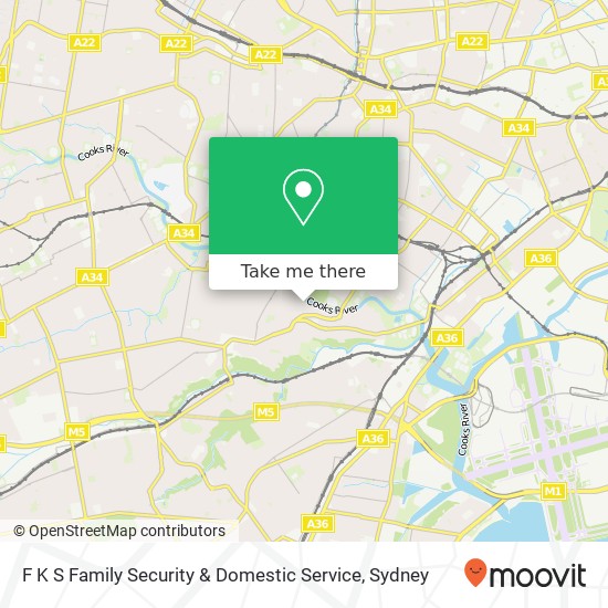 F K S Family Security & Domestic Service map