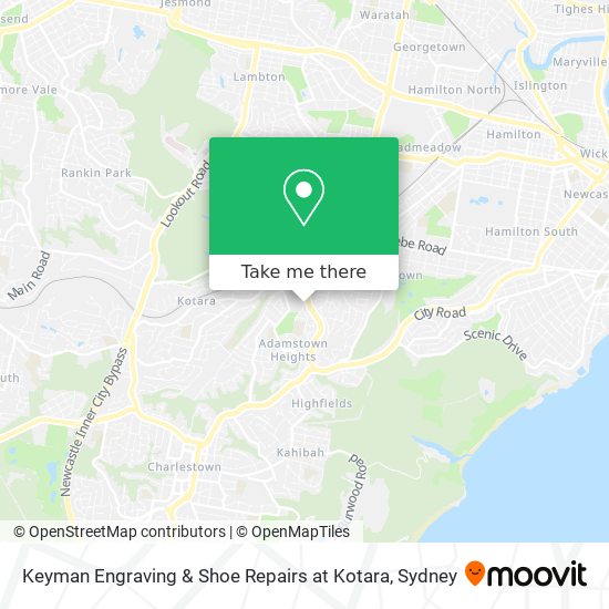 Mapa Keyman Engraving & Shoe Repairs at Kotara