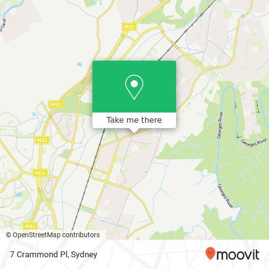 7 Crammond Pl map