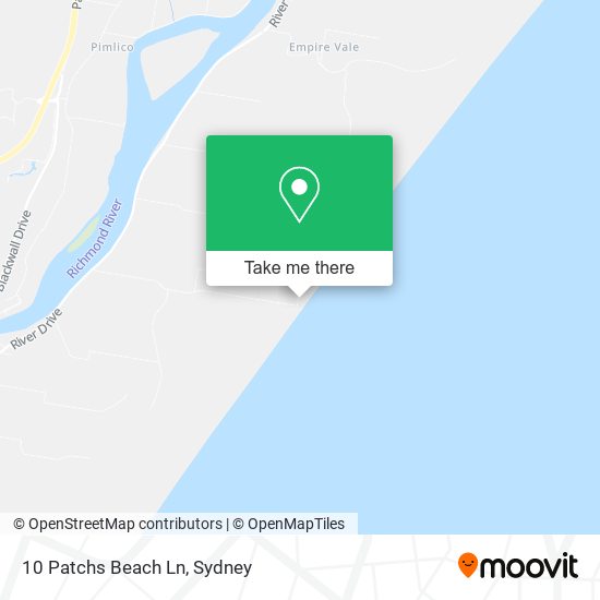 10 Patchs Beach Ln map