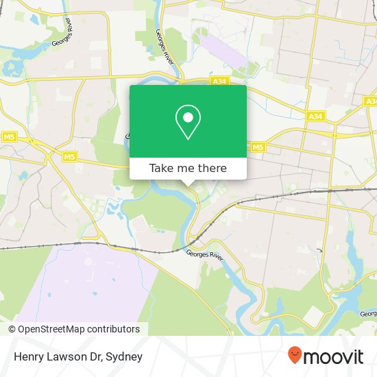 Henry Lawson Dr map