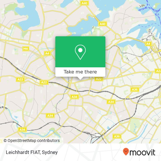 Leichhardt FIAT map