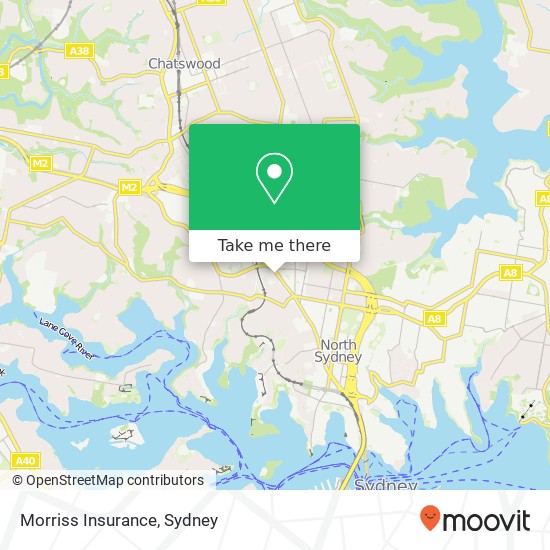 Morriss Insurance map