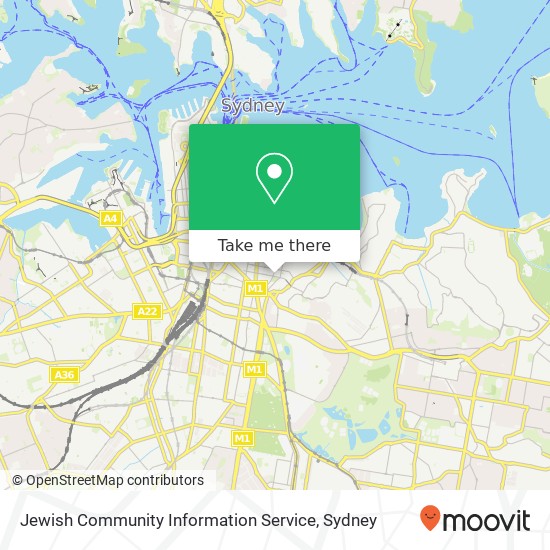 Mapa Jewish Community Information Service