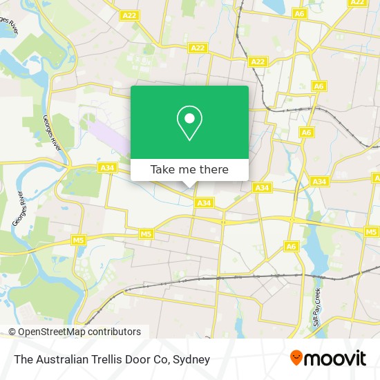 The Australian Trellis Door Co map