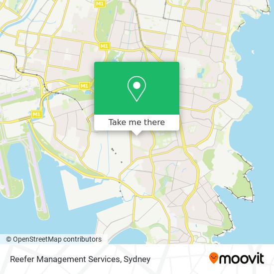 Reefer Management Services map