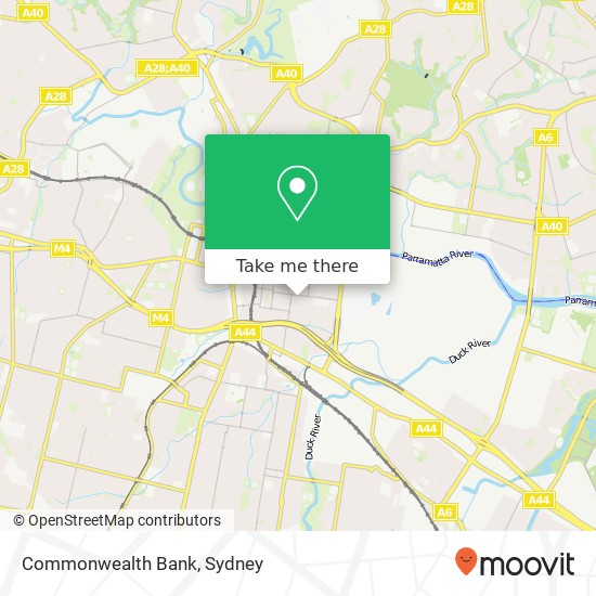 Commonwealth Bank map