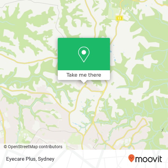 Eyecare Plus map