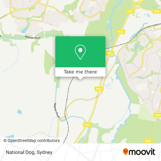 National Dog map