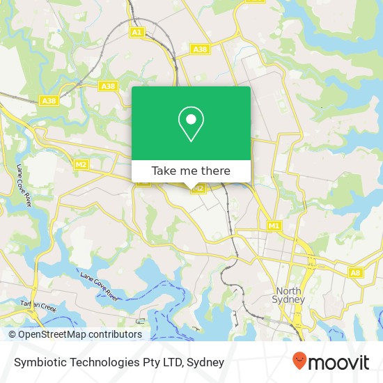 Symbiotic Technologies Pty LTD map