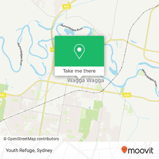 Youth Refuge map