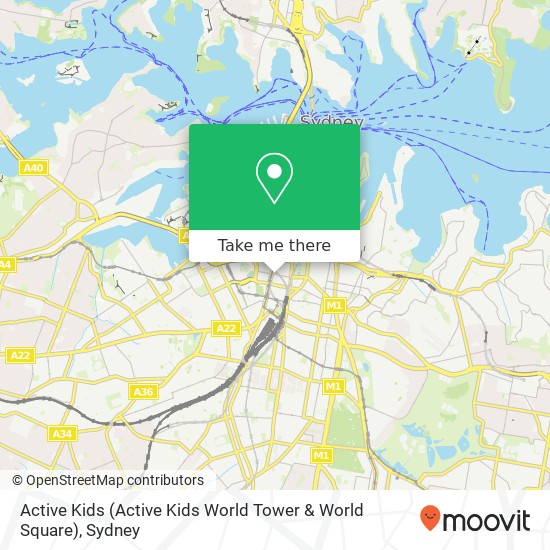 Active Kids (Active Kids World Tower & World Square) map
