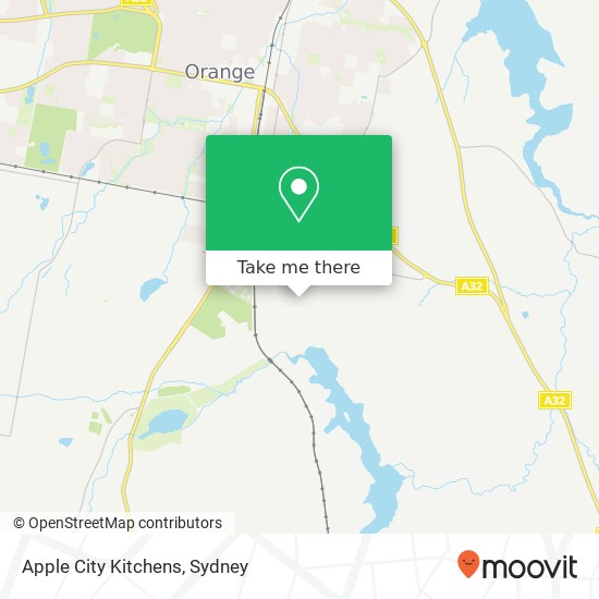 Mapa Apple City Kitchens