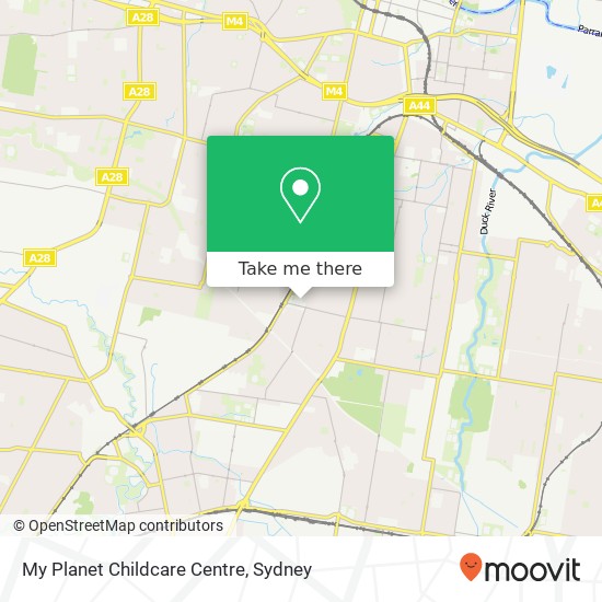 My Planet Childcare Centre map