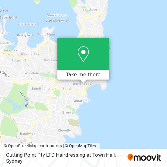 Cutting Point Pty LTD Hairdressing at Town Hall map