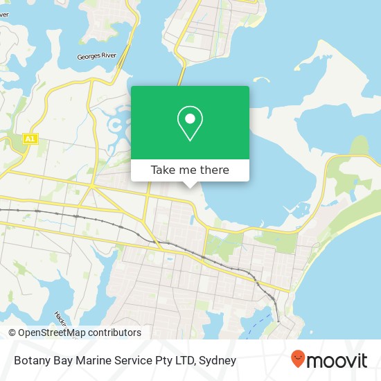 Botany Bay Marine Service Pty LTD map