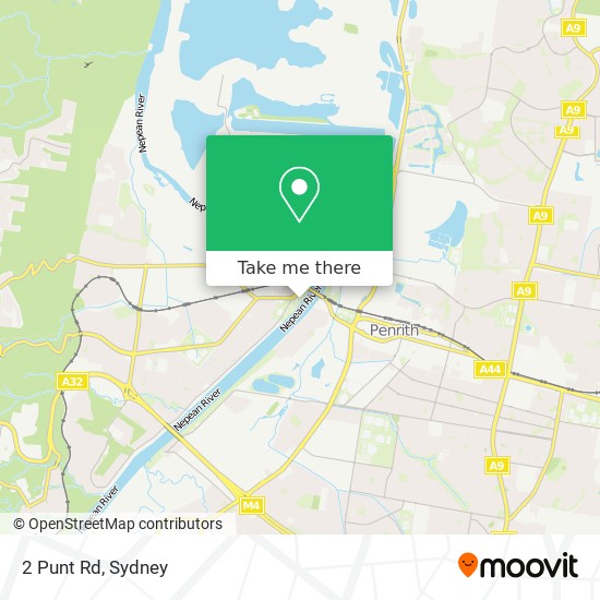 Mapa 2 Punt Rd