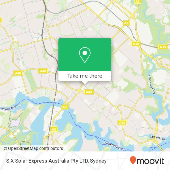 S.X Solar Express Australia Pty LTD map