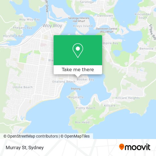 Mapa Murray St