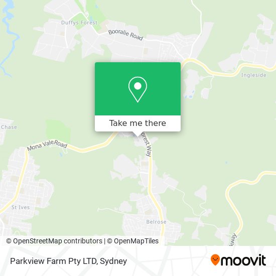 Parkview Farm Pty LTD map