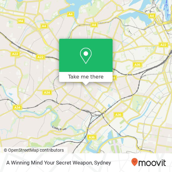 Mapa A Winning Mind Your Secret Weapon