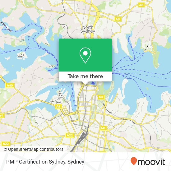 Mapa PMP Certification Sydney