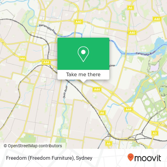 Freedom (Freedom Furniture) map
