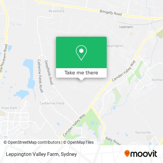 Leppington Valley Farm map